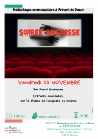 19 Ven 13 nov 26 Soirée angoisse