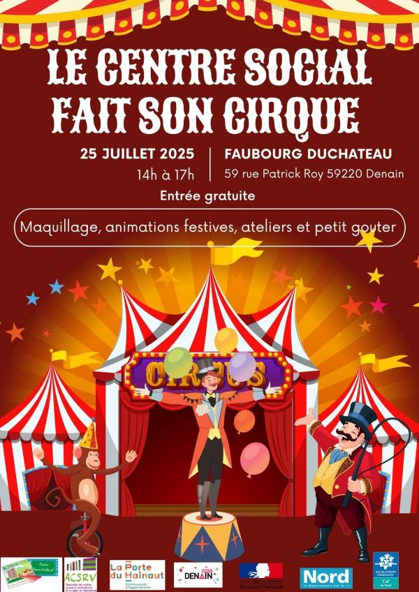 20-07 affiche apres midi cirque