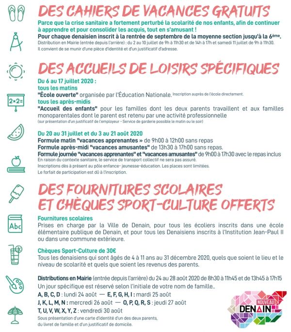 Descriptif actions jeunesse 2020
