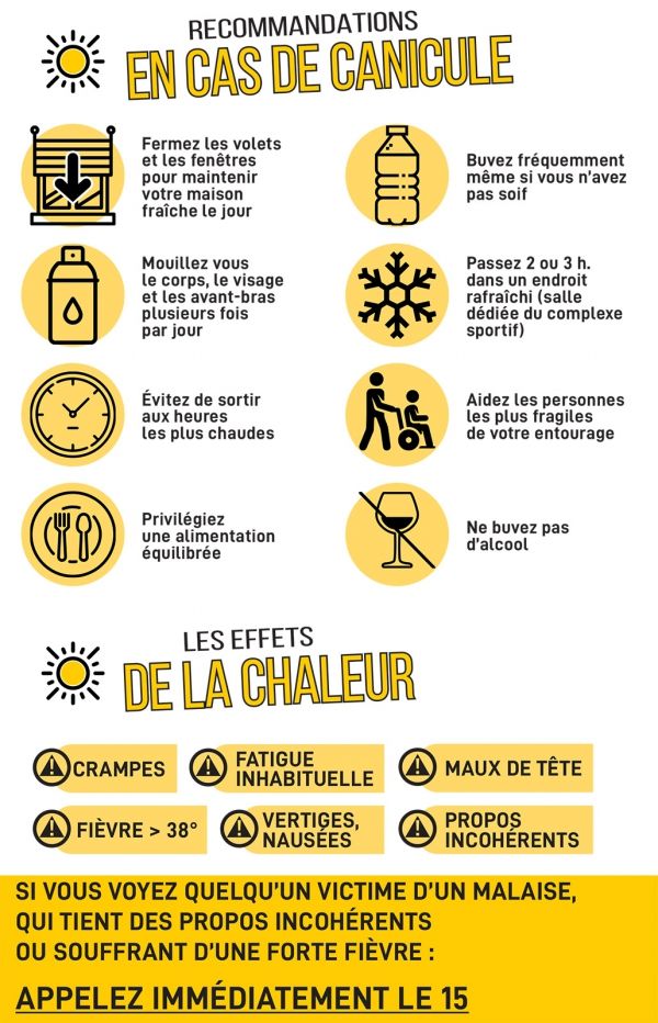 Fiche Recommandations Canicule