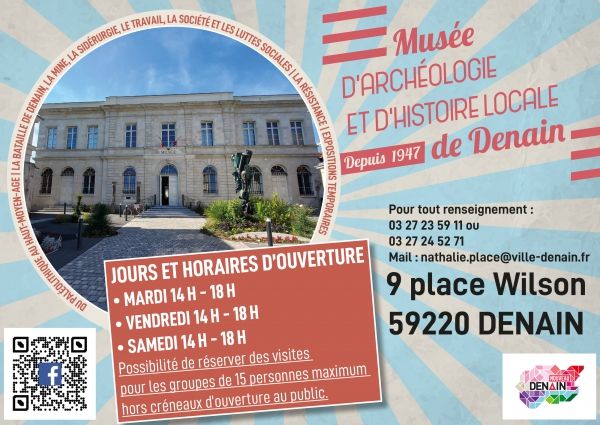 Horaires Musée Novembre 2022